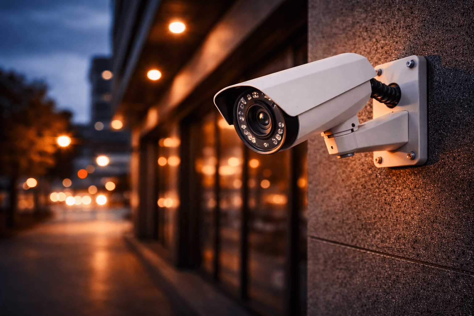 Wall-mounted camera system