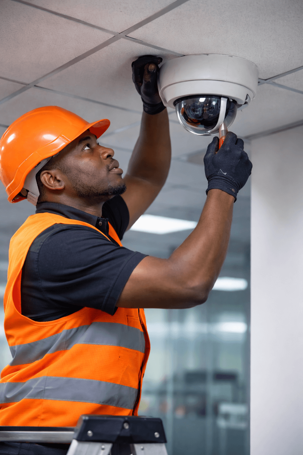Indoor camera installation