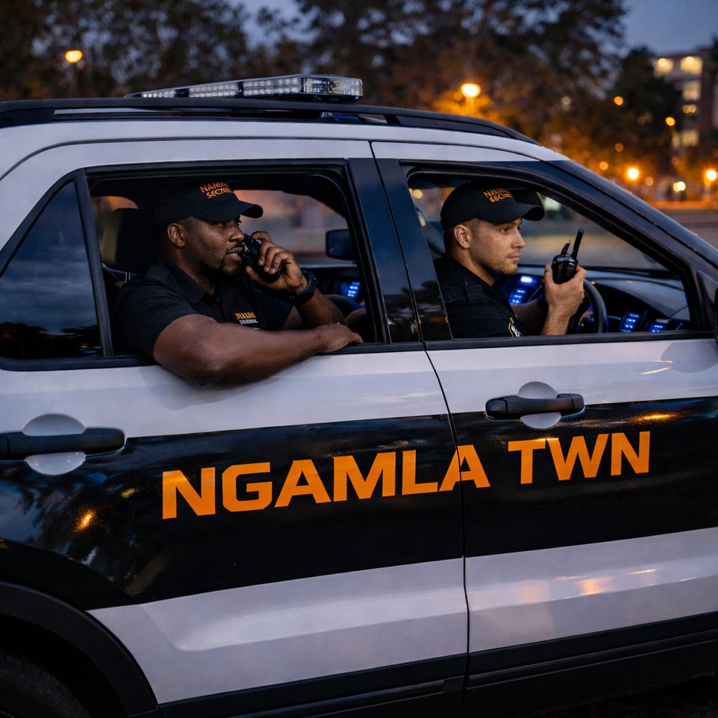 Mobile patrol services — vehicle-based perimeter patrols